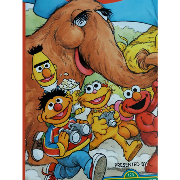 Sesame Street LIVE Event Poster - Let's Be Friends - 14x22" Near MINT Condition - Picture 2 of 8